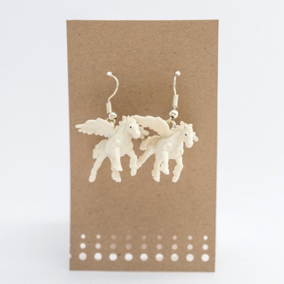 ☁️ Pegasus Spirit Animal Earrings ☁️ - Picture 1 of 1
